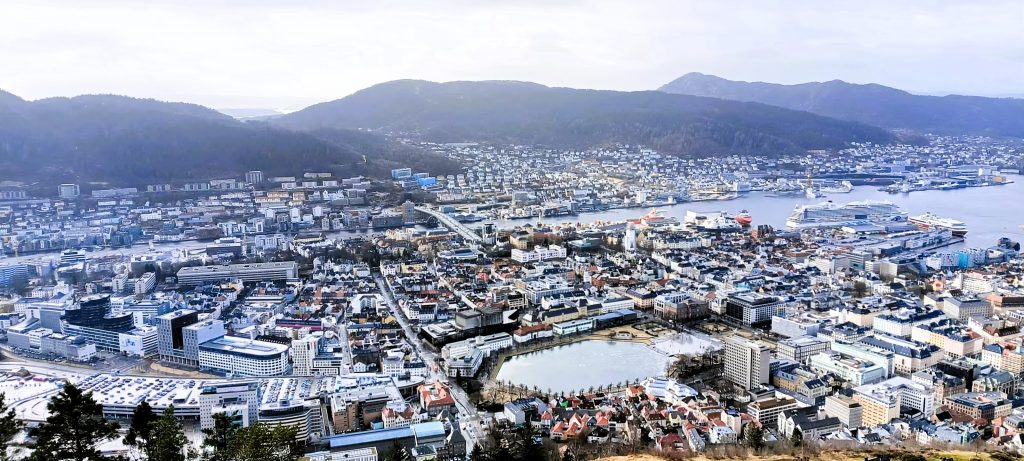 Bergen - Panoramablick